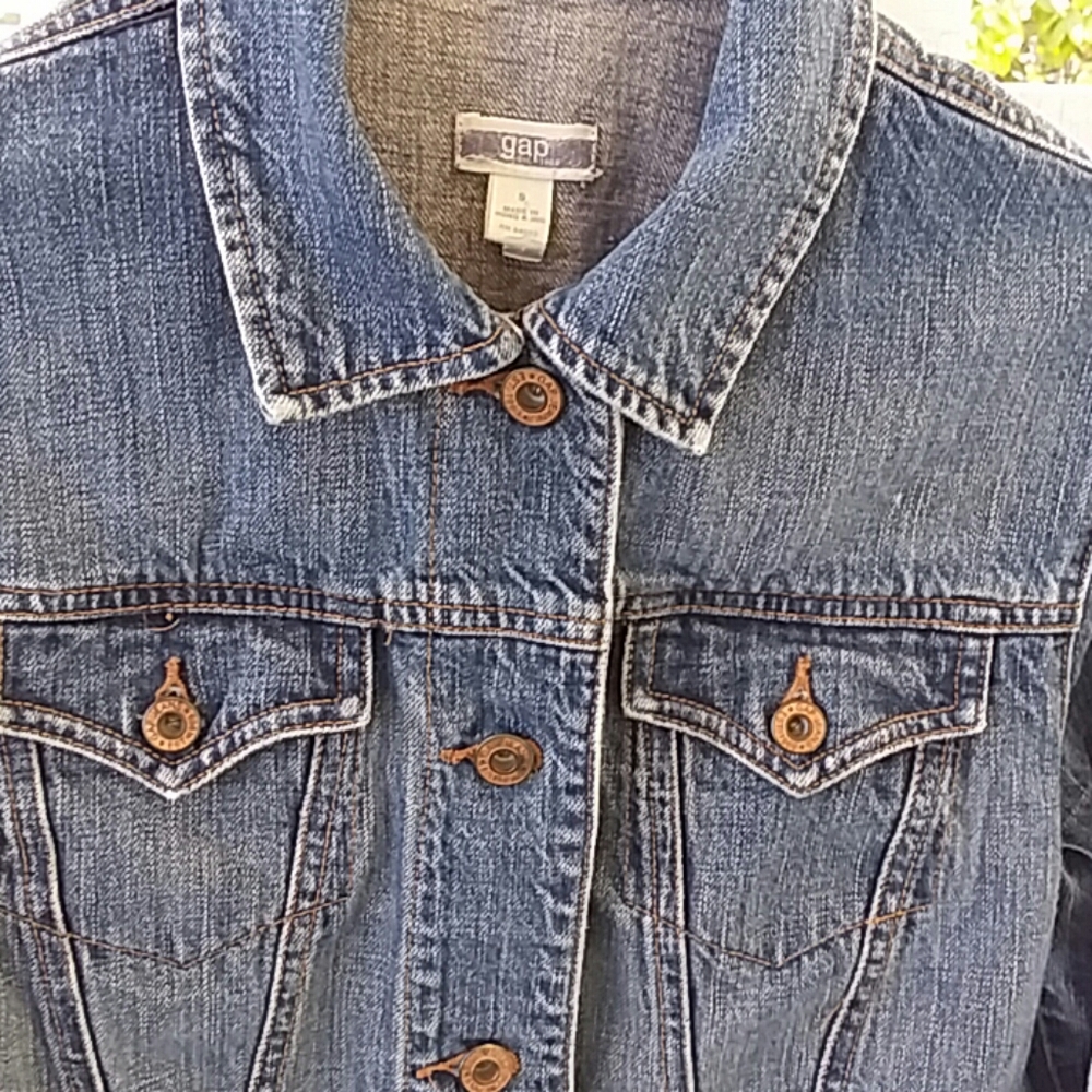 Gap Jean Jacket size Small - Picture 5 of 6